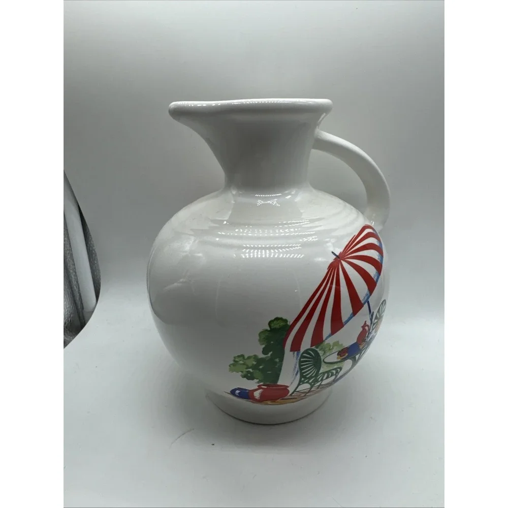 Fiesta Pitcher White 